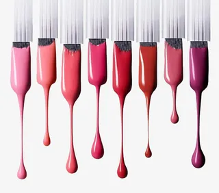 彩色指甲油免抠