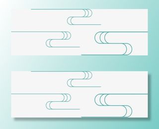 极简中国风云纹图案免抠