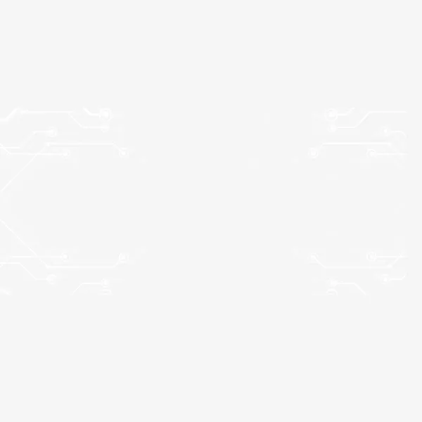 简约白色电路板免抠