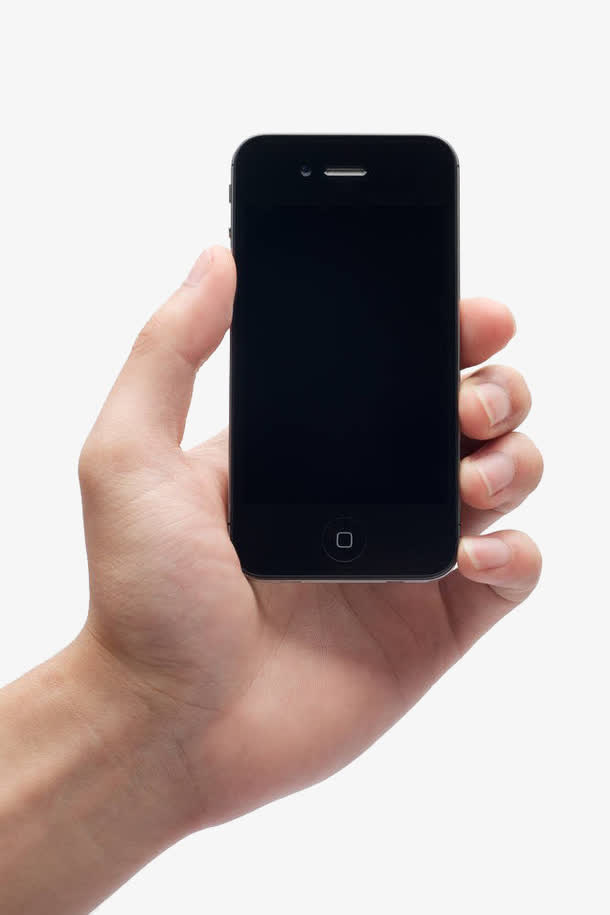 手握着iphone免抠