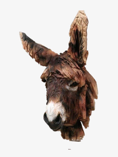 雕刻的马头免抠