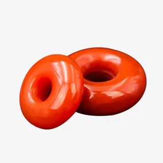 红色环形南红玛瑙免抠