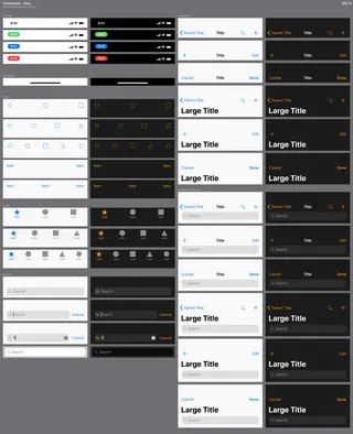 iphone 状态栏免抠