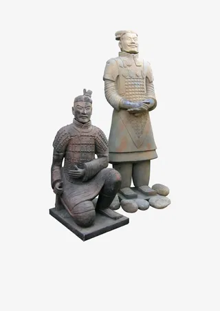 重庆兵马俑免抠