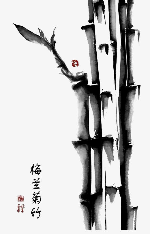 竹子免抠