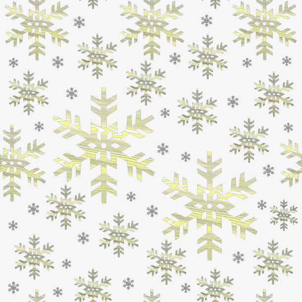 雪花底纹免抠