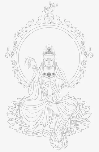 佛教神话人物相关素材免抠