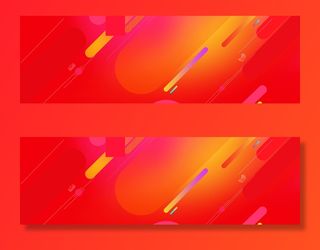 大红促销背景高清