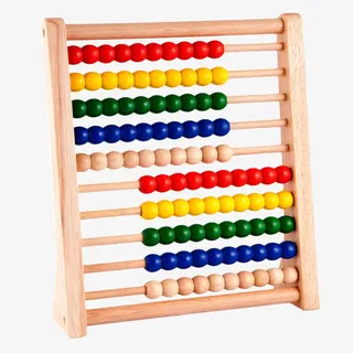 彩色算珠架免抠