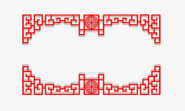 中国风边框免抠