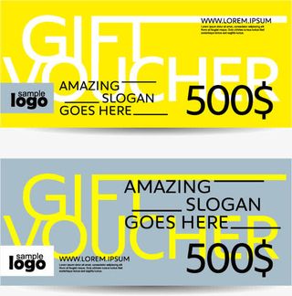 精美促销卡设计矢量素材免抠