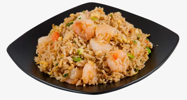 美味虾仁炒饭免抠