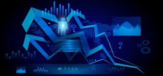 拆线箭头图表背景矢量素材高清