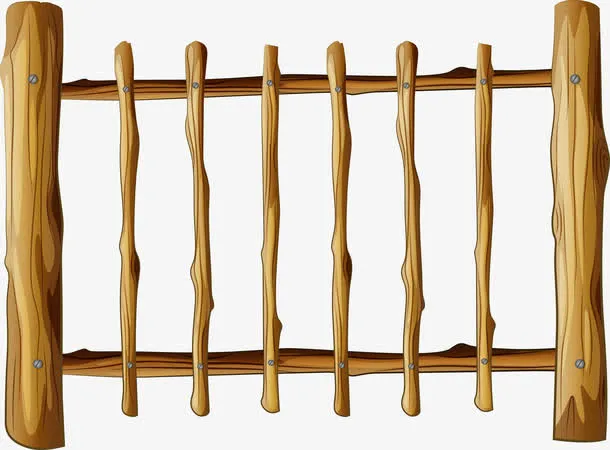 围栏矢量素材免抠