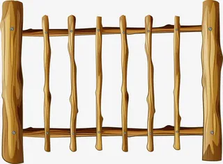 围栏矢量素材免抠