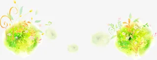 春天装饰免抠