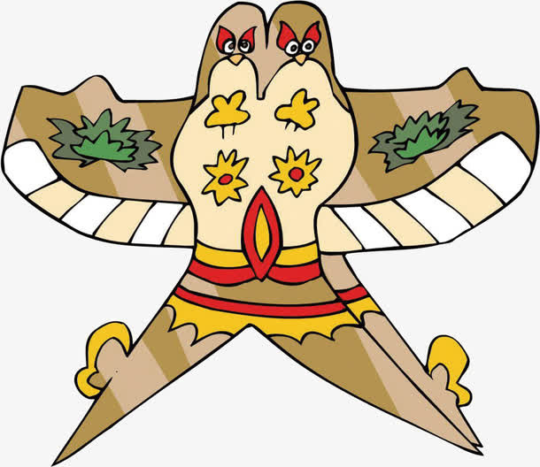 卡通风筝免抠