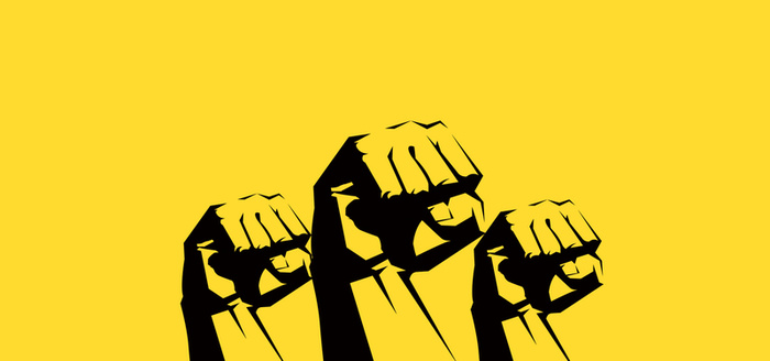 淘宝招聘招贤纳士奋斗加油拳头海报背景高清