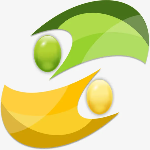 旋转创意标签免抠