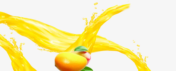 芒果汁 芒果免抠