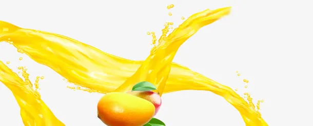 芒果汁 芒果免抠