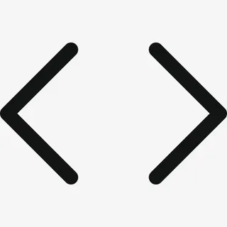 手绘黑色线条箭头图标免抠