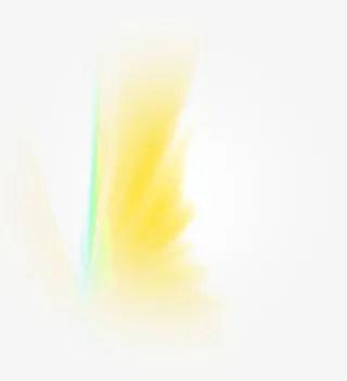 黄色炫光免抠