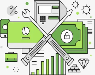 维修服务说明图.免抠