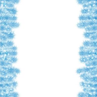 蓝色圣诞树背景