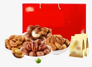 红色年货节淘宝零食散装免抠