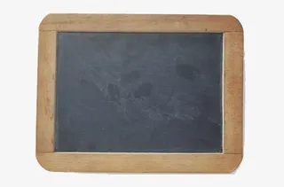 木质小黑板免抠