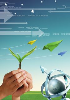 农业高科技背景素材高清