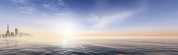 简约大气海洋banne高清