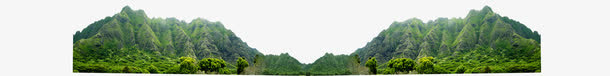 山水风景图免抠