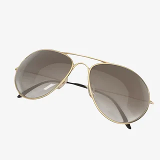 棕色半透明蛤蟆镜免抠