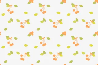 樱桃图案底纹免抠