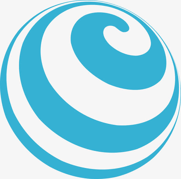 蓝色创意圆球素材图免抠