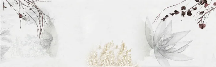 中国水墨风荷花背景素材高清