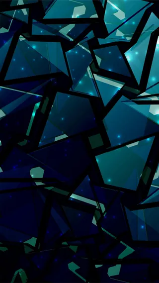 商务蓝色色块科技H5背景高清