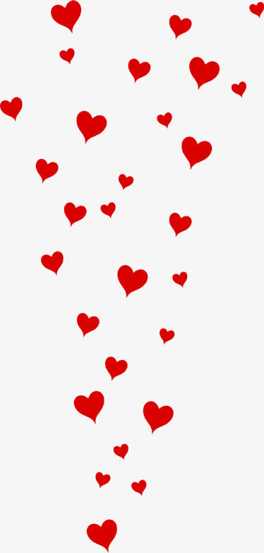 扑通心形婚礼背景展板图片免抠