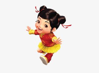 年画娃娃免抠
