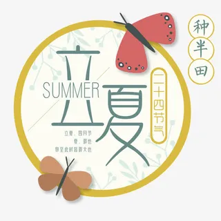二十四节气立夏免抠