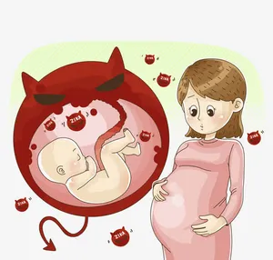 孕妇里面的宝宝免抠