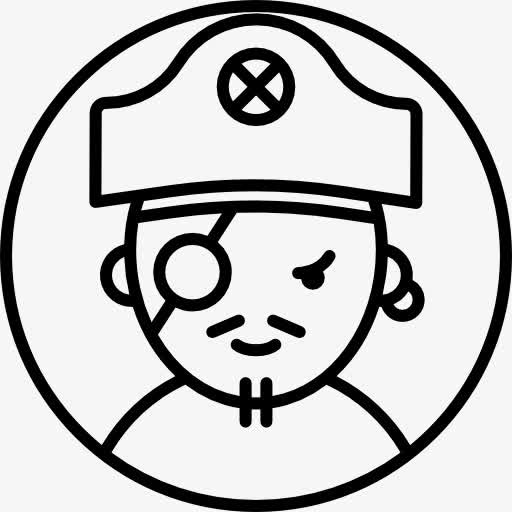 海盗图标免抠