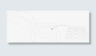 马芬盒步骤图3免抠