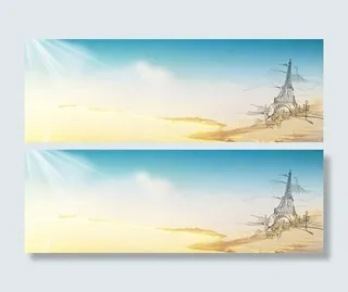 淘宝手绘男装背景