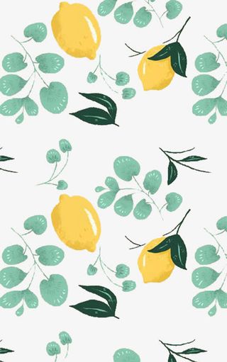 柠檬背景装饰