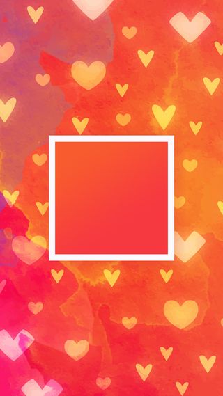 红色印花H5背景高清