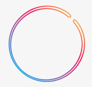 圆圈边框矢量免抠