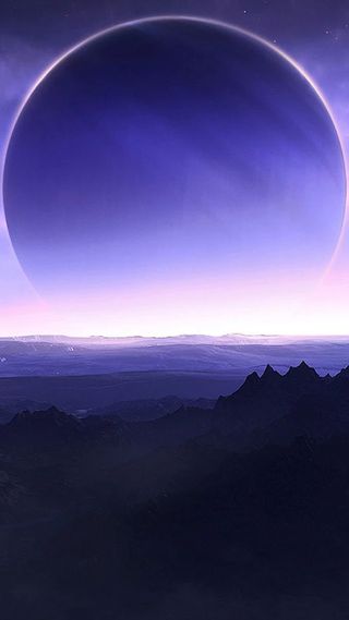 蓝色天空H5背景高清